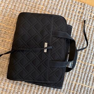 Black Quilted Vera BradleyTravel Organizer